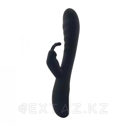 Вибратор с клиторальным стимулятором Lealso Rabbit vibrator (черный) от sex shop Extaz фото 5