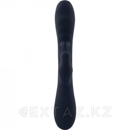 Вибратор с клиторальным стимулятором Lealso Rabbit vibrator (черный) от sex shop Extaz фото 3