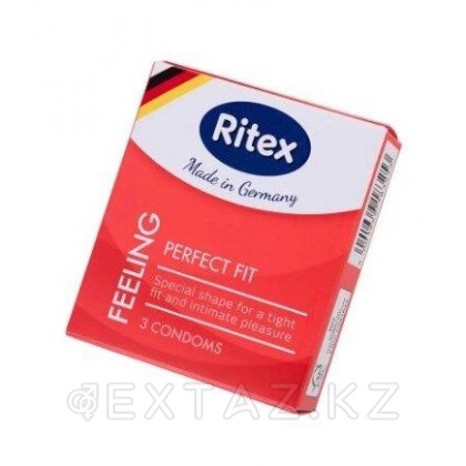 Презервативы Ritex FEELING №3 анатомической формы с накопителем 18,5 см. от sex shop Extaz