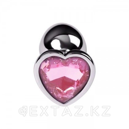 Анальная пробка с розовым кристаллом (размер s) от sex shop Extaz фото 3