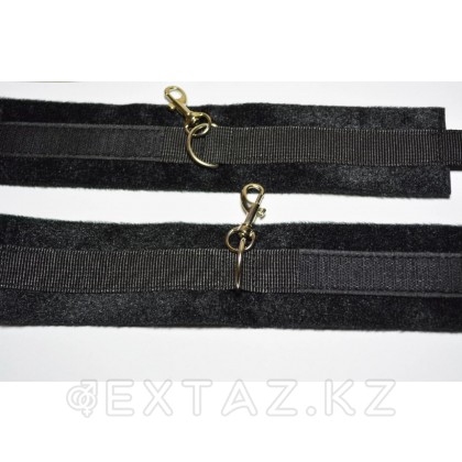 Набор для БДСМ игр, 9 предметов, черный от sex shop Extaz фото 7