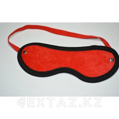 Набор для БДСМ игр, 9 предметов, черно-красный от sex shop Extaz фото 7