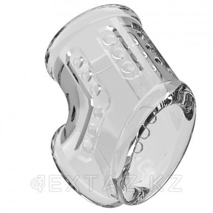 Насадка на пенис и мошонку Pretty love, прозрачная от sex shop Extaz
