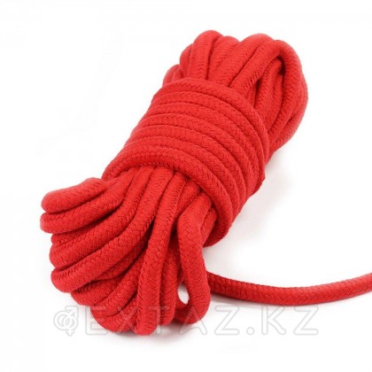 Верёвка для бондажа (10 м., красная) от sex shop Extaz фото 2