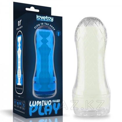 Мастурбатор мужской Lovetoy Pocketed Lumino Play, светящийся, 20,5х8 см от sex shop Extaz