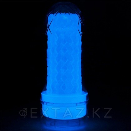 Мастурбатор мужской Lovetoy Pocketed Lumino Play, светящийся, 20,5х8 см от sex shop Extaz фото 6