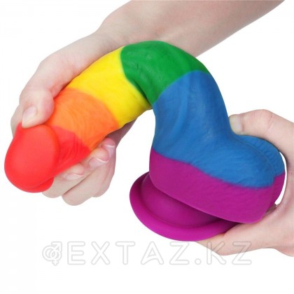 Фаллоимитатор цветной Prider на присоске (20,5*4) от sex shop Extaz фото 6