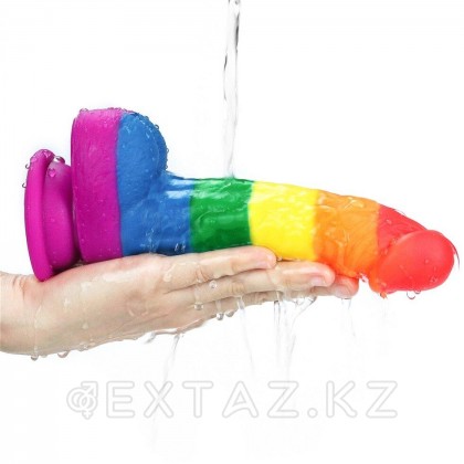 Фаллоимитатор цветной Prider на присоске (20,5*4) от sex shop Extaz фото 9