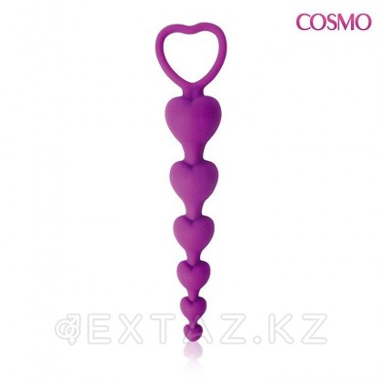 Анальная цепочка, фиолетовая (14,5 см) от sex shop Extaz фото 3