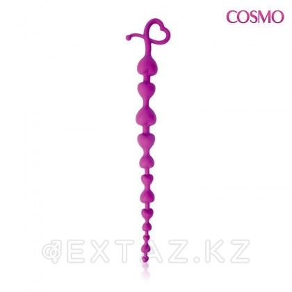Анальная цепочка, фиолетовая (28 см) от sex shop Extaz фото 3