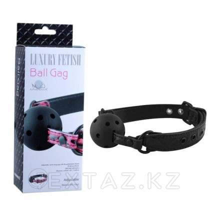 Кляп-шарик BALL GAG (чёрный) от sex shop Extaz