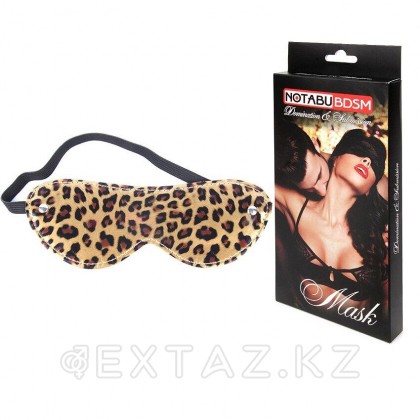 Маска на глаза NoTabu (золотой леопард) от sex shop Extaz фото 3