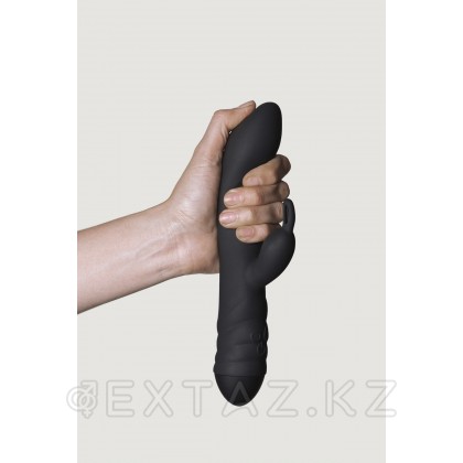 Вибратор-массажер с функцией ротации Twister черный от Adrien Lastic от sex shop Extaz фото 5