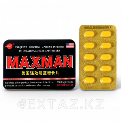 Мужской возбудитель Макс мен (10 шт) от sex shop Extaz
