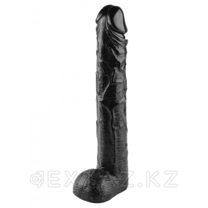 Гигантский фаллоимитатор (44,5*7,7) черный от sex shop Extaz