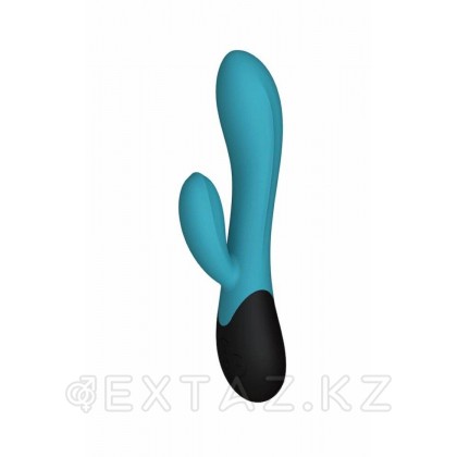 Нагреваемый вибратор с клиторальным отростком Perseus, цвет морская волна (INFINITE collection) от sex shop Extaz