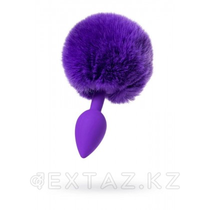 Анальная втулка с хвостом ToDo by Toyfa Sweet bunny фиолетовая от sex shop Extaz