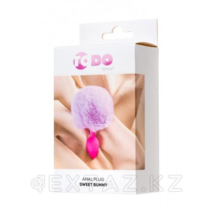Анальная втулка с хвостом ToDo by Toyfa Sweet bunny розовая от sex shop Extaz фото 4