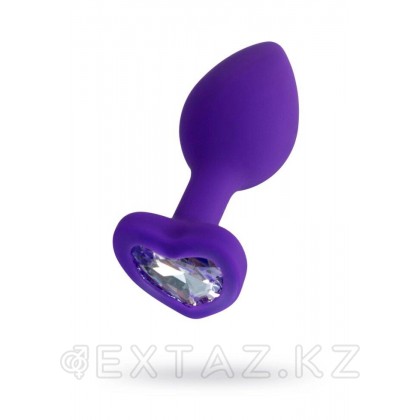 Анальная втулка ToDo by Toyfa Diamond Heart фиолетовая от sex shop Extaz