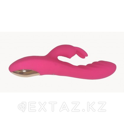 Вибратор с клиторальным стимулятором Prolinx розовый от sex shop Extaz