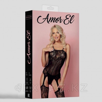 Кетсьюит (боди-комбинезон) Isabel S/L черный от sex shop Extaz фото 3