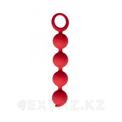 Анальная цепочка Appulse, 2,5 x 13 см , цвет бордовый от sex shop Extaz