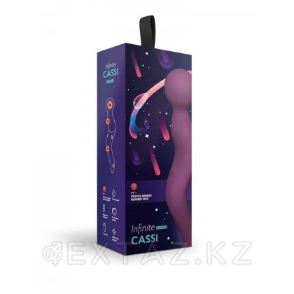 Wand массажер Cassi, цвет сливовый (INFINITE collection) от sex shop Extaz фото 4