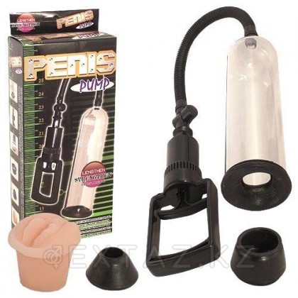 Вакуумная помпа с набором насадок Penis pump от sex shop Extaz