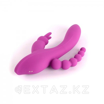 Вибратор-кролик с анальной стимуляцией Desire Luxury Triple Pleasure от sex shop Extaz фото 5