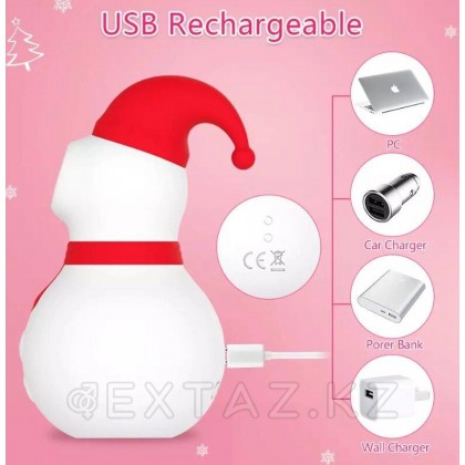 Стимулятор клитора Christmas Snowman от sex shop Extaz фото 6