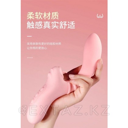 Вибратор Female dildo с клиторальной стимуляцией розовый от sex shop Extaz фото 8