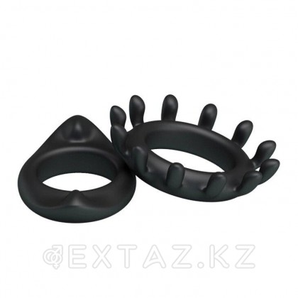 Комплект из 2 эрекционных колец Ring power от sex shop Extaz фото 5