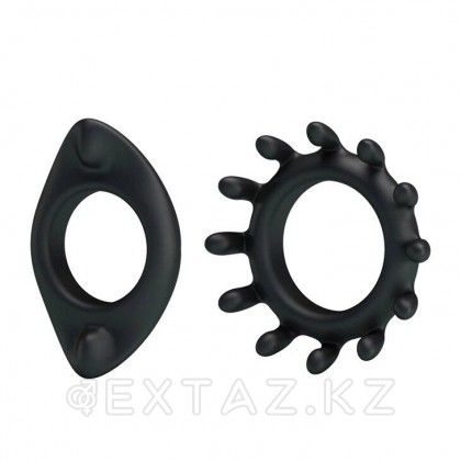 Комплект из 2 эрекционных колец Ring power от sex shop Extaz фото 2