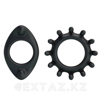 Комплект из 2 эрекционных колец Ring power от sex shop Extaz фото 3