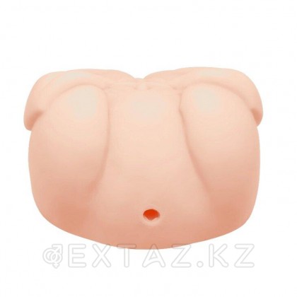 Двойной мастурбатор в виде половых губ с вибрацией Crazy bull от sex shop Extaz фото 8
