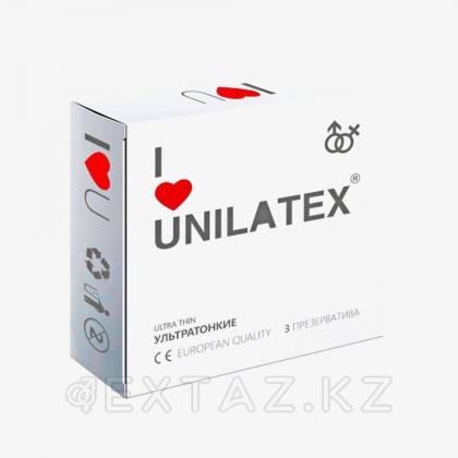 Презервативы Unilatex UltraThin/ультратонкие, 3 шт от sex shop Extaz