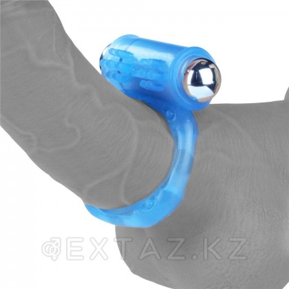 Эрекционное кольцо с вибрацией Lumino Play (светится в темноте) от sex shop Extaz фото 3