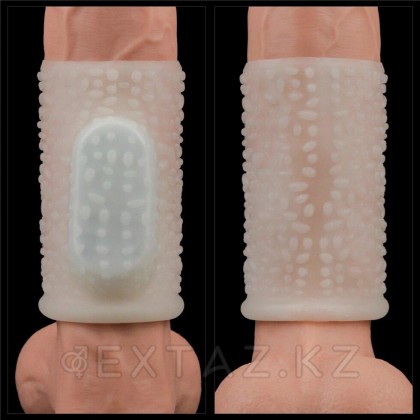 Насадка на пенис с вибрацией Drip Knights Ring  (10*3,7) от sex shop Extaz фото 3