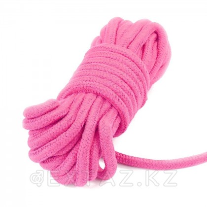 Верёвка для бондажа - 10 м. (розовая) от sex shop Extaz фото 5