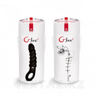 Анатомический витой вибратор Gvibe Gjack (Чёрный) - 22 см от sex shop Extaz фото 7