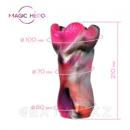 Мастурбатор Magic hero разноцветный, 21 см от sex shop Extaz фото 2
