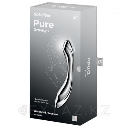 Фаллоимитатор Satisfyer Pure Gravity 2 (сталь) от sex shop Extaz фото 5