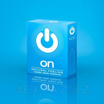 Презервативы ON № 3 Natural feeling - классические (ширина 54 мм) от sex shop Extaz фото 4