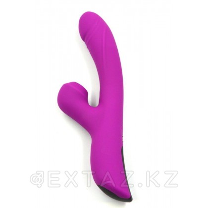 Вибратор фиолетовый на зарядке - 10 функций вибро + 3 функции вакуум стимуляции от sex shop Extaz