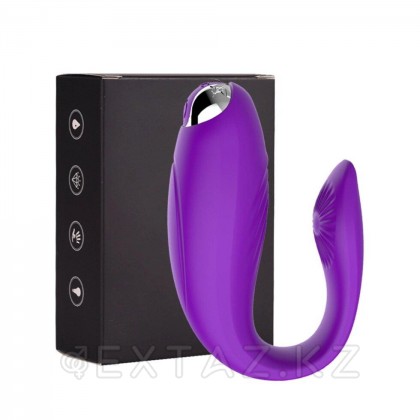 Стимулятор клитора и точки G фиолетовый от sex shop Extaz