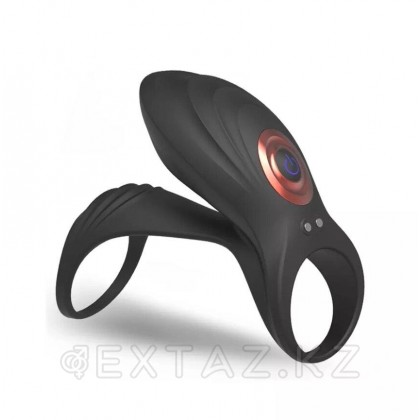 Эрекционное кольцо с вибрацией и воздушной стимуляцией от sex shop Extaz