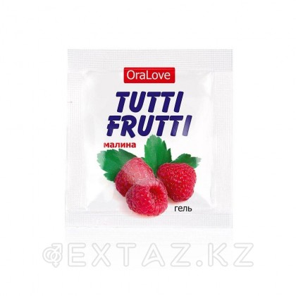 Гель TUTTI-FRUTTI МАЛИНА серии OraLove одноразовая упаковка 4 г. от sex shop Extaz