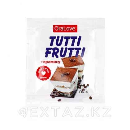 Гель TUTTI-FRUTTI ТИРАМИСУ одноразовая упаковка 4 г. от sex shop Extaz