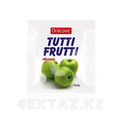 Гель TUTTI-FRUTTI ЯБЛОКО серии OraLove одноразовая упаковка 4 г. от sex shop Extaz