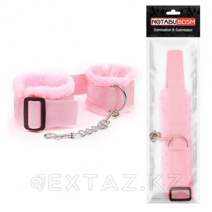 НАРУЧНИКИ с мехом, цвет розовый от sex shop Extaz